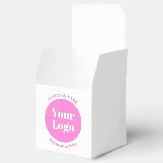 Uw zakelijke Logo en bewerkbare tekst Sjabloon | R Bedankdoosjes (Geopend)