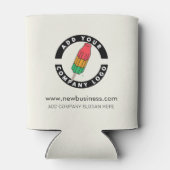 Uw zakelijke Logo en medewerkers van het Website a Blikjeskoeler (Achterkant)