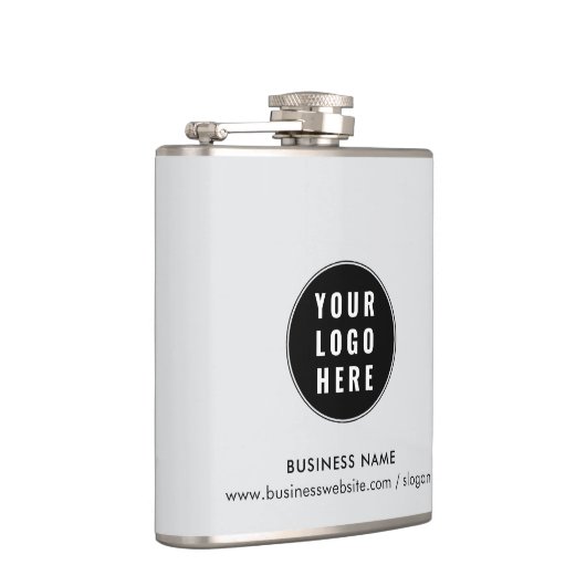 Uw zakelijke Logo en website Bedrijf Promotie Heupfles (Rechts)