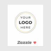 Uw zakelijke Logo-Logo Sticker (Vel)