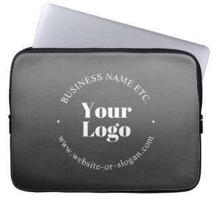 Uw zakelijke Logo of ontwerp en bewerkbare tekst Laptop Sleeve