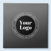 Uw zakelijke Logo of ontwerp en bewerkbare tekst Tegeltje