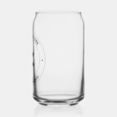 Uw zakelijke Logo & promotietekst | Wit Blikvorm Glas (Links)