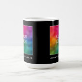 Uw zakelijke Logo voegt tekst op maat toe Koffiemok (Center)