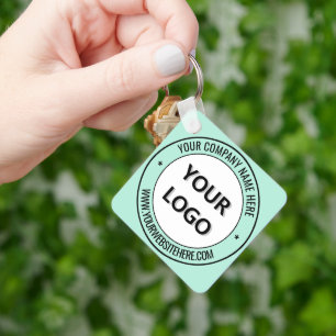Uw zakelijke promotie voor Logo en tekstSleutelhan Sleutelhanger