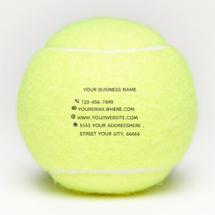 Uw zakelijke promotionele tennisballen Sjabloon