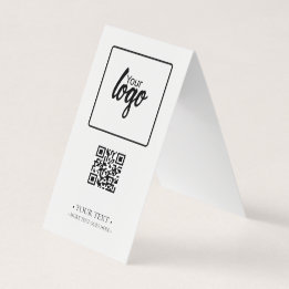 Uw zakelijke QR-code en -Logo Kaart