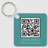 Uw zakelijke QR-code Sleutelhanger (Voorkant)