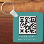 Uw zakelijke QR-code Sleutelhanger (Voorkant)