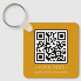 Uw zakelijke QR-code Sleutelhanger