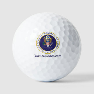 Uw zegel van openbaar ambt - Eigen Ervan!Golfbal Golfballen