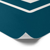 Uw zeilbootbestemming aan te passen poster (Hoek)