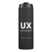 UX Designer Modern  Thermosbeker (Voorkant)