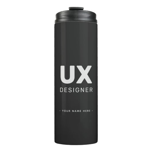 UX Designer Modern  Thermosbeker (Voorkant)