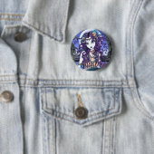 Uxia Gothic Mermaid Ronde Button 5,7 Cm (In situ)