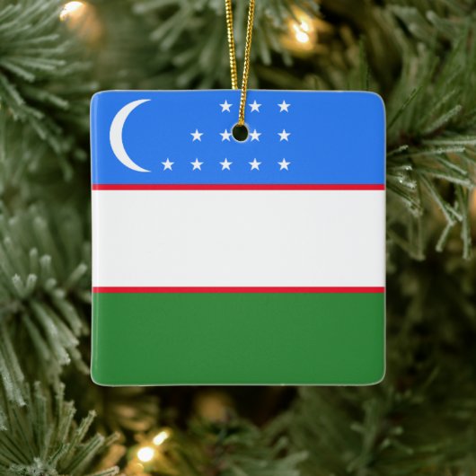 Uzbekistan Keramisch Ornament (Boom)