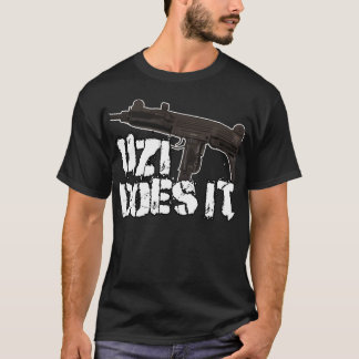 Uzi il lance le T-shirt de la chemise | Uzi