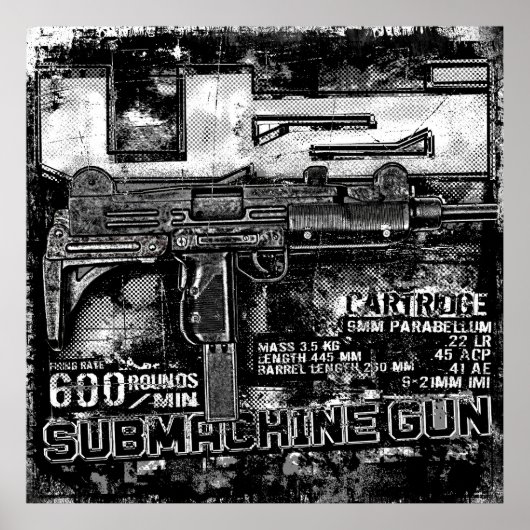 Uzi Poster (Voorkant)