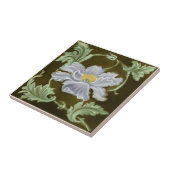 V0004 Victoriaans Antiek Reproduction Ceramic Tile Tegeltje (Zijkant)