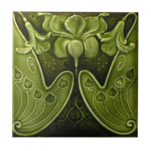 V0011 Victoriaans Antiek Reproduction Ceramic Tile Tegeltje