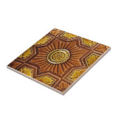 V0017 Victoriaans Antiek Reproduction Ceramic Tile Tegeltje (Zijkant)