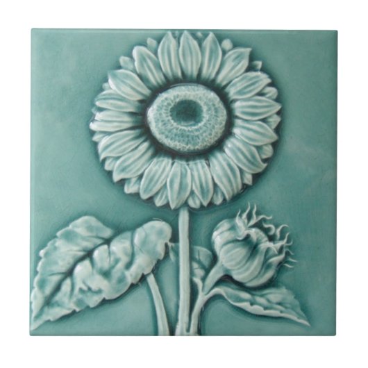 V0022 Victoriaans Antiek Reproduction Ceramic Tile Tegeltje (Voorkant)