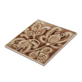 V0027 Victoriaans Antiek Reproduction Ceramic Tile Tegeltje (Zijkant)