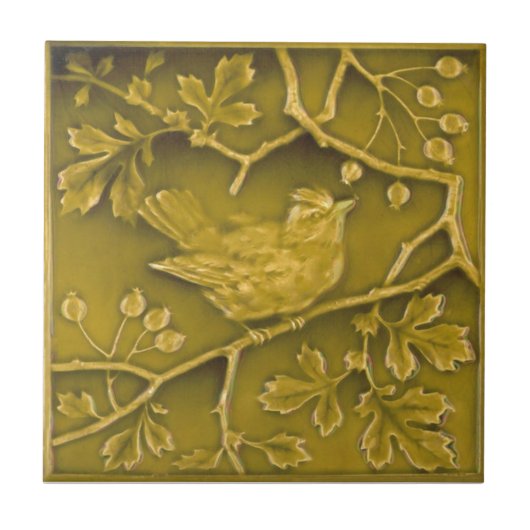 V0030 Victoriaans Antiek Reproduction Ceramic Tile Tegeltje (Voorkant)