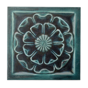 V0032 Victoriaans Antiek Reproduction Ceramic Tile Tegeltje
