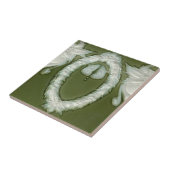 V0047 Victoriaans Antiek Reproduction Ceramic Tile Tegeltje (Zijkant)