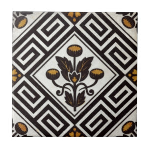 V0064 Victoriaans Antiek Reproduction Ceramic Tile Tegeltje