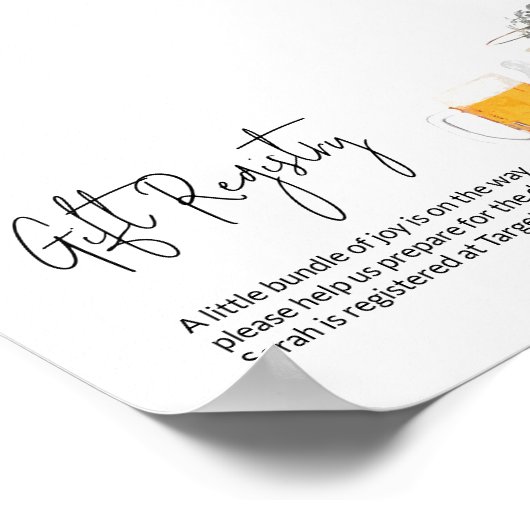 V1 Gift Registry Insert_Custom Digital Download Poster (Hoek)