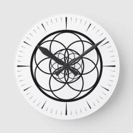 v2-blokklok ronde klok