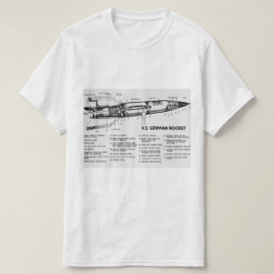 V2-raket T-shirt