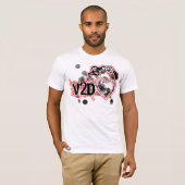 v2dhart t-shirt (Voorkant volledig)