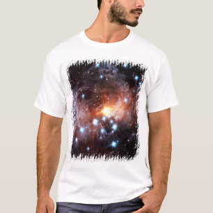 V838 Monocerotis Rood superreus ster Hubble-foto T-shirt