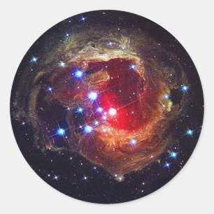 V838 Monocerotis ster NASA Ronde Sticker