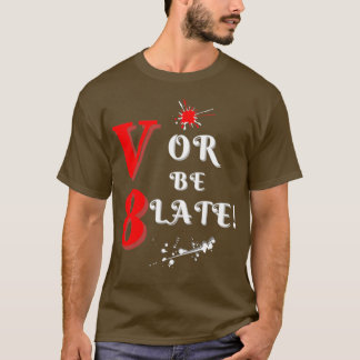 V8 of laat gespannen Design zijn T-shirt