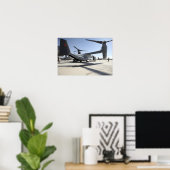 V-22 Osprey tiltrotor vliegtuig 2 Poster (Thuiskantoor)