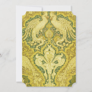 V&A Gouden Kaketoe Wenskaart Feestdagenkaart