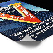 V Arbeid en beheer Poster (Hoek)