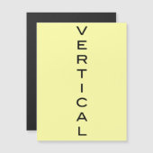 V CARTE MAGNÉTIQUE (Devant / Derrière)