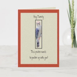 V-dag: Deze pecker wil opscheppen Feestdagen Kaart