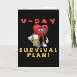 V-dag het Plan van de Overleving Feestdagen Kaart