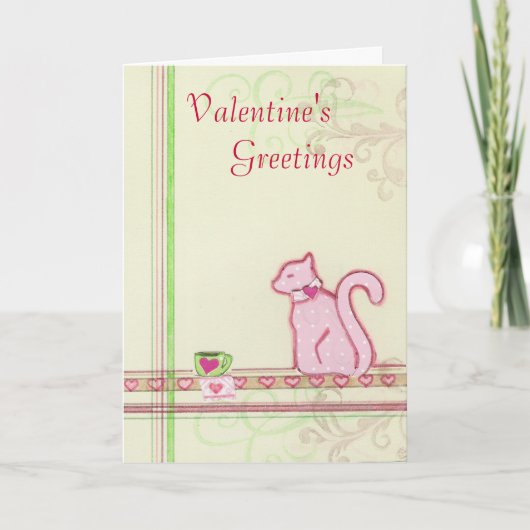 V-Day Cat Kaart (Voorkant)