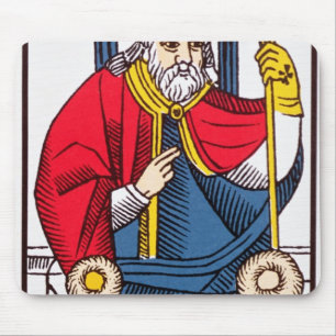V De paus, Tarot-kaart Muismat