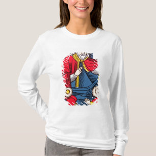 V De paus, Tarot-kaart T-shirt