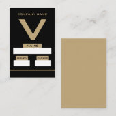 V Design, Cartes de Visiteur (Devant / Derrière)