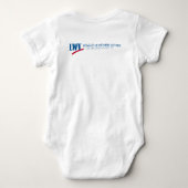 V est pour bébé voteur Body (Dos)