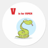 V est pour les stickers Viper (Devant)